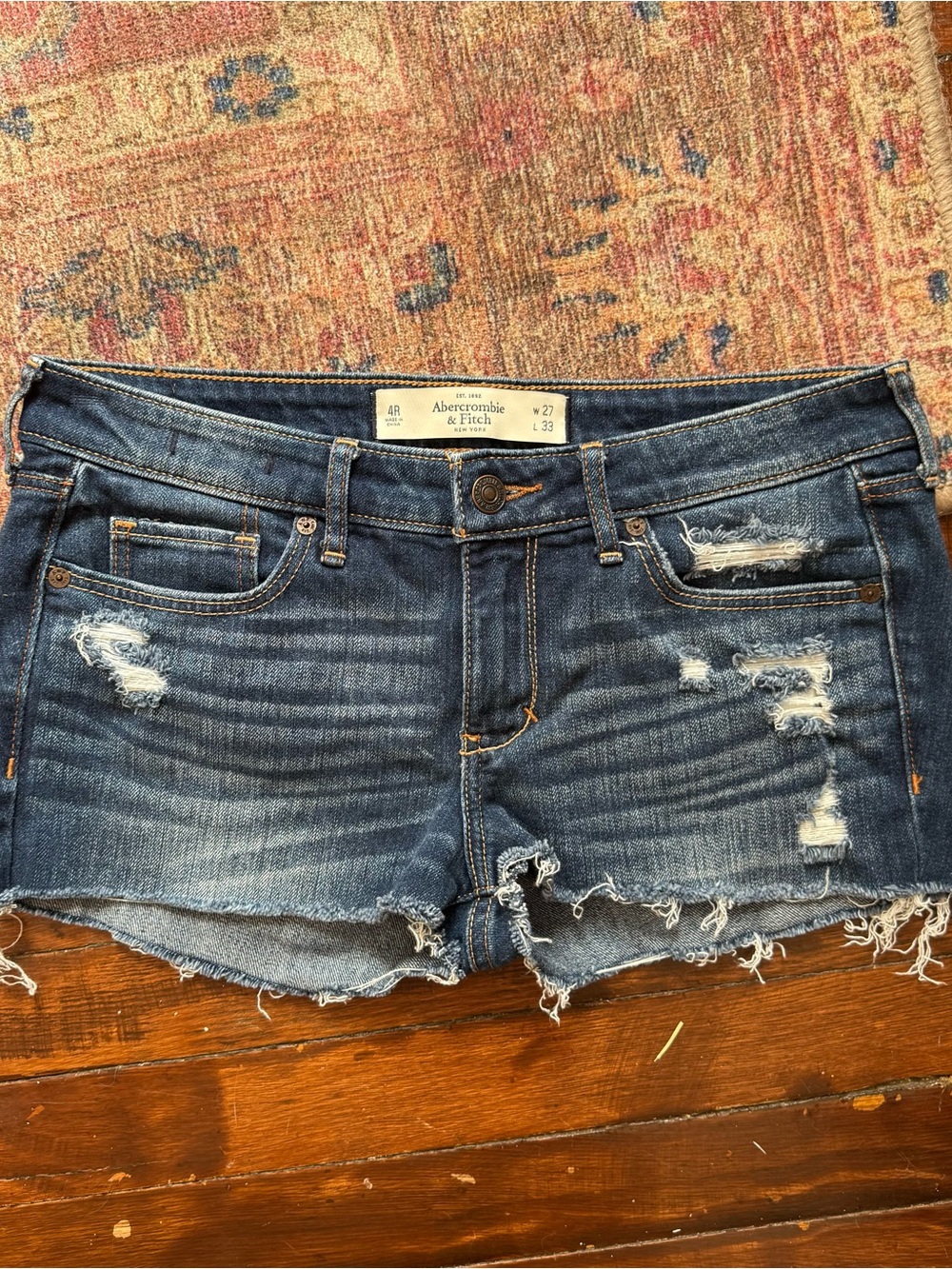 Y2K Abercrombie Denim Mini Shorts